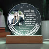 Behind You | Before You | Graduation Acrylic Plaque.|