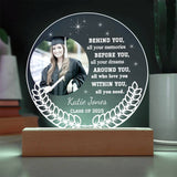 Behind You | Before You | Graduation Acrylic Plaque.|