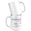 Mother Search 11oz and 15 oz White Mug