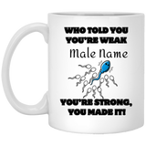 Personalized Male Reproductive Mugs 11oz & 15oz