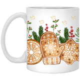 CHRISTMAS GINGERBREAD BORDER | 11OZ & 15OZ