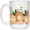 CHRISTMAS GINGERBREAD BORDER | 11OZ & 15OZ