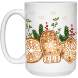CHRISTMAS GINGERBREAD BORDER | 11OZ & 15OZ