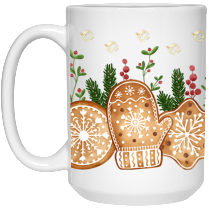 CHRISTMAS GINGERBREAD BORDER | 11OZ & 15OZ