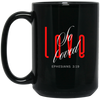EPHESIANS 3:19 - 11 oz and 15 oz Black Mug