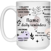 Personalize Daily Affirmation Mug