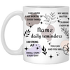 Personalize Daily Affirmation Mug