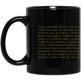 To My Beautiful Wife | Eternal Love | 11 & 15 oz Mugs