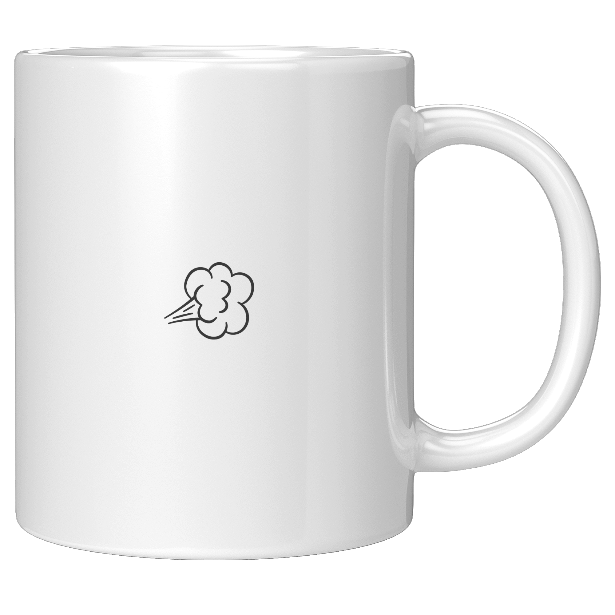Love Is Like A Fart Sarcastic Coffee Mug  OurGiftStory