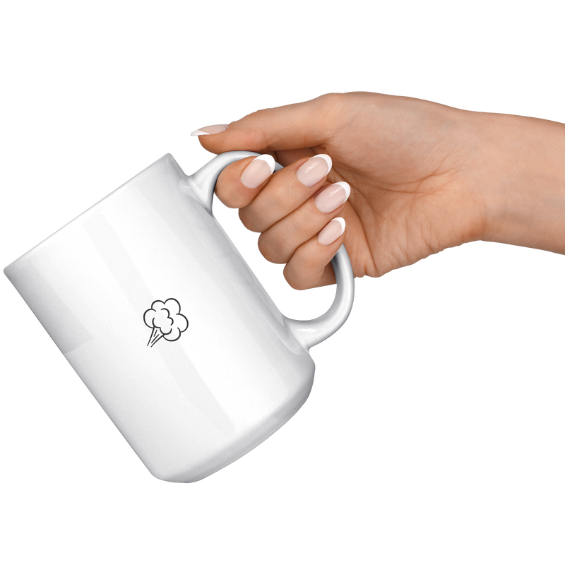 Minimalist - Love Is Like A Fart -  Relationship Coffee Mug - Sarcastic Relationship Coffee Mug | 11 & 15 oz
