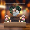 The Day I Found My Missing Piece Light Frame Personalized Gift Valentine's Day Gifts