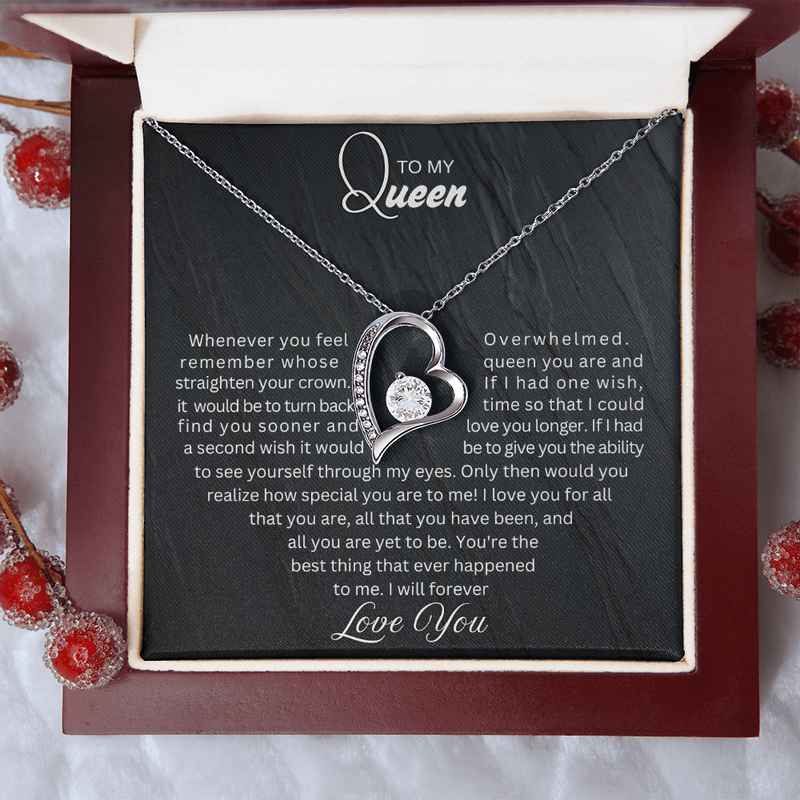 To My Queen | Forever Love Necklace|B