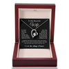 To My Beautiful Wife | Forever Love Necklace