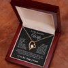 To My Beautiful Wife | Forever Love Necklace