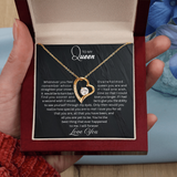 To My Queen | Forever Love Necklace|B