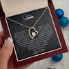 To My Queen | Forever Love Necklace|B