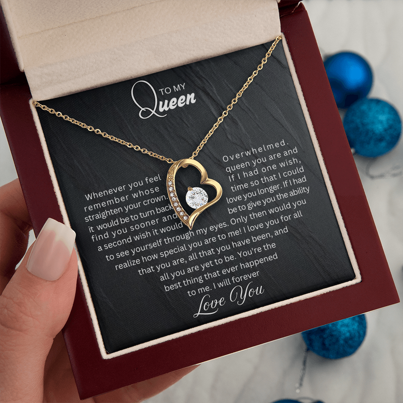 To My Queen | Forever Love Necklace|B