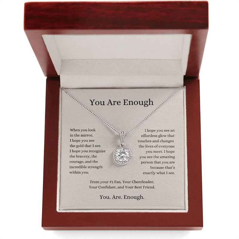 You Are Enough | Eternal Hope Necklace | Empowerment-Gift