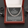 To My Son | Cuban Chain Necklace*