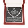 To My Son | Cuban Chain Necklace*