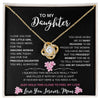 To My Daughter | From Mom | Forever Love Necklace