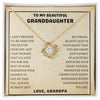 To Granddaughter | Love Grandpa