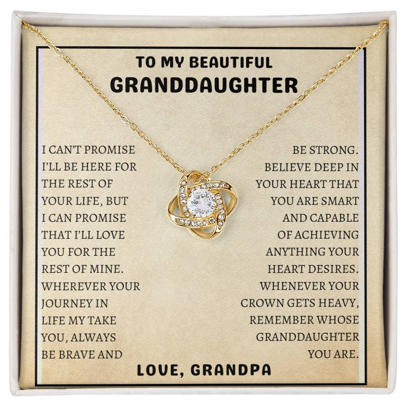 To Granddaughter | Love Grandpa