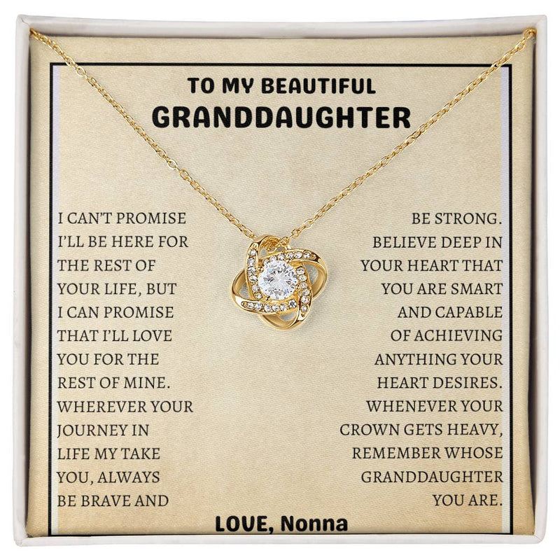 To My Granddaughter |Love Knot from  | Nonna
