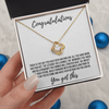 Graduation Gift - Love Knot Necklace