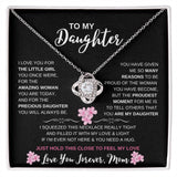 To My Daughter | From Mom | Forever Love Necklace