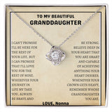 To My Granddaughter |Love Knot from  | Nonna