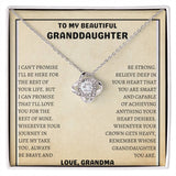 Love knot | TO My Granddaughter