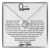 To My Queen | Love Knot Necklace |W