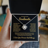 Soulmate - Time Ceases To Exist - Love Knot Necklace
