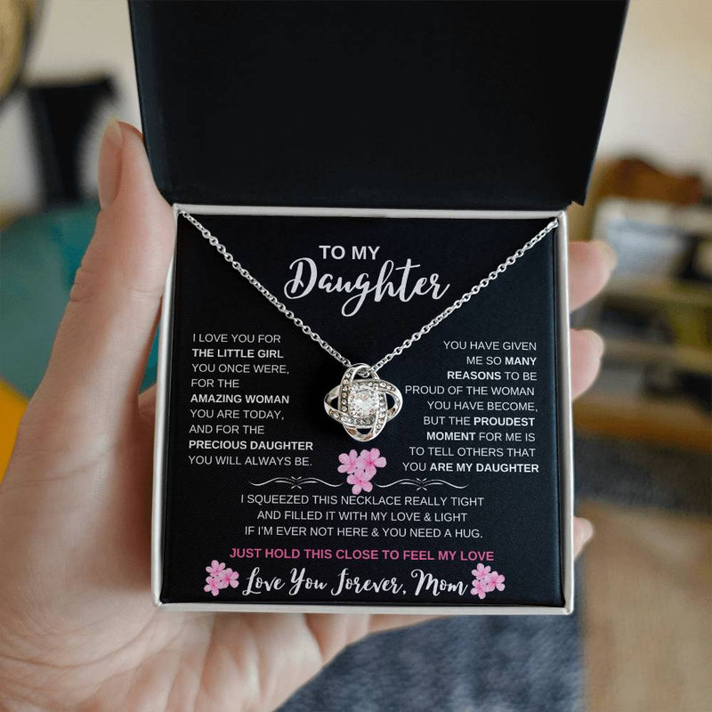 To My Daughter | From Mom | Forever Love Necklace