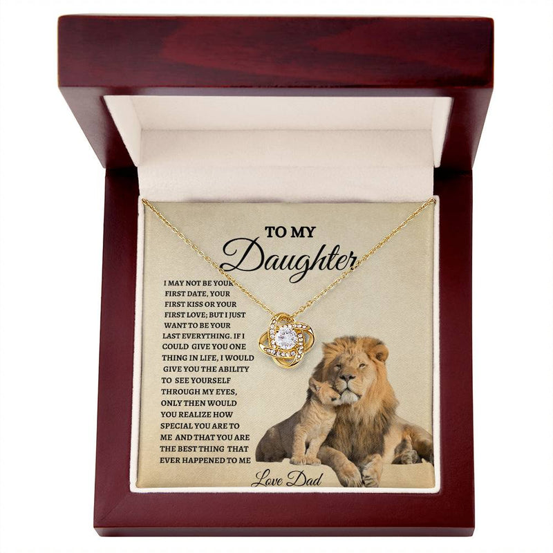 Love Knot To My Daughter From Dad