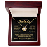 Soulmate - Time Ceases To Exist - Love Knot Necklace
