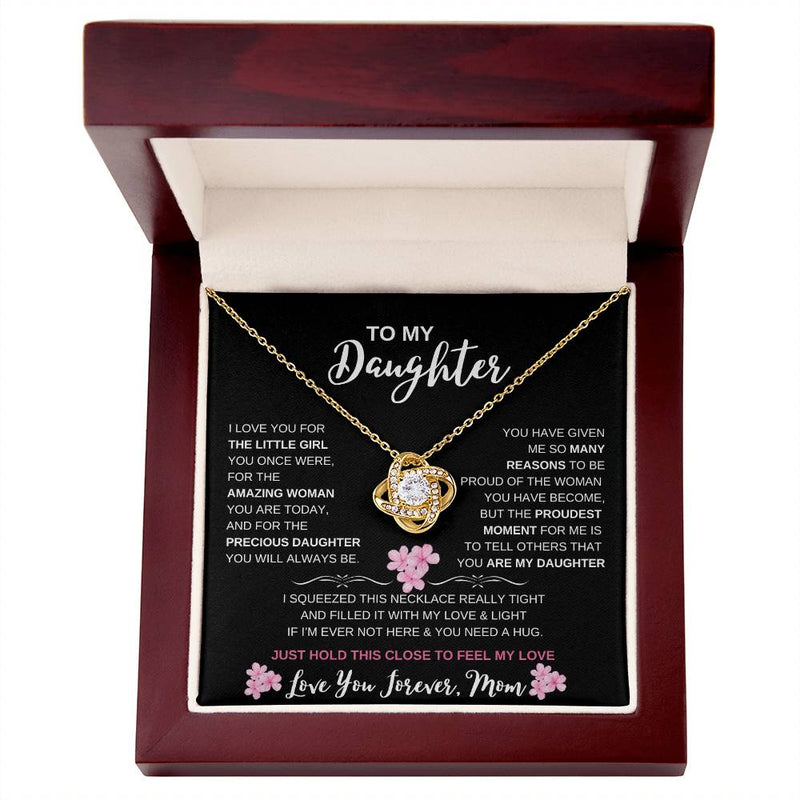 To My Daughter | From Mom | Forever Love Necklace