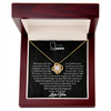 To My Queen | Love Knot Necklace|B