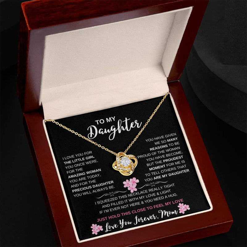 To My Daughter | From Mom | Forever Love Necklace