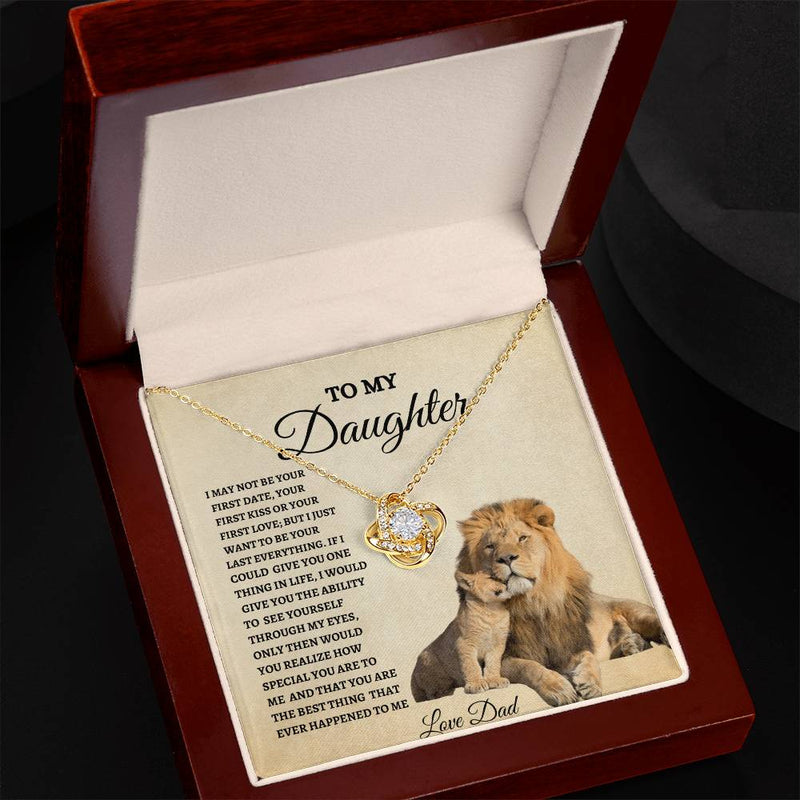Love Knot To My Daughter From Dad