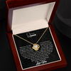 To My Queen | Love Knot Necklace|B