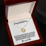 Graduation Gift - Love Knot Necklace