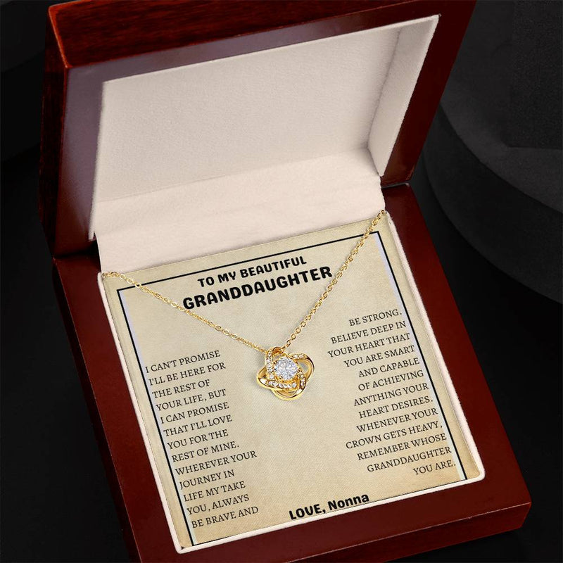 To My Granddaughter |Love Knot from  | Nonna