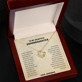 Grandaughter Love Knot Necklace