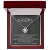 To My Beautiful Daughter | Love Knot Necklace