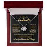 Soulmate - Time Ceases To Exist - Love Knot Necklace