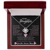 To My Daughter | From Mom | Love Knot Necklace