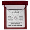 To My Beautiful Soulmate | Time Ceases To Exist - Love Knot Necklace | W