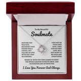 To My Beautiful Soulmate | Time Ceases To Exist - Love Knot Necklace | W